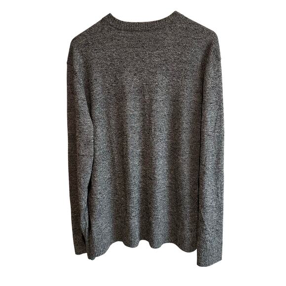 Smartwool Men's Sparwood V-Neck Sweater XL Black/Gray - Picture 4 of 9